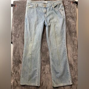 Levi's Signature Light Blue Denim Jeans Low Rise Boot Cut